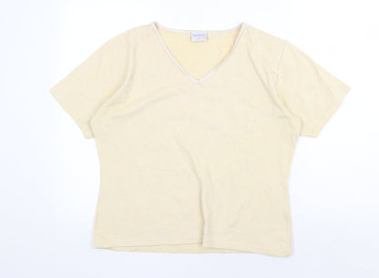 Womens UK Size 14 Mackays Yellow Pullover Jumper