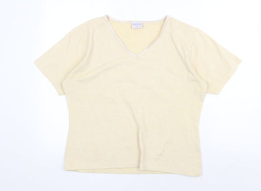 Womens UK Size 14 Mackays Yellow Pullover Jumper