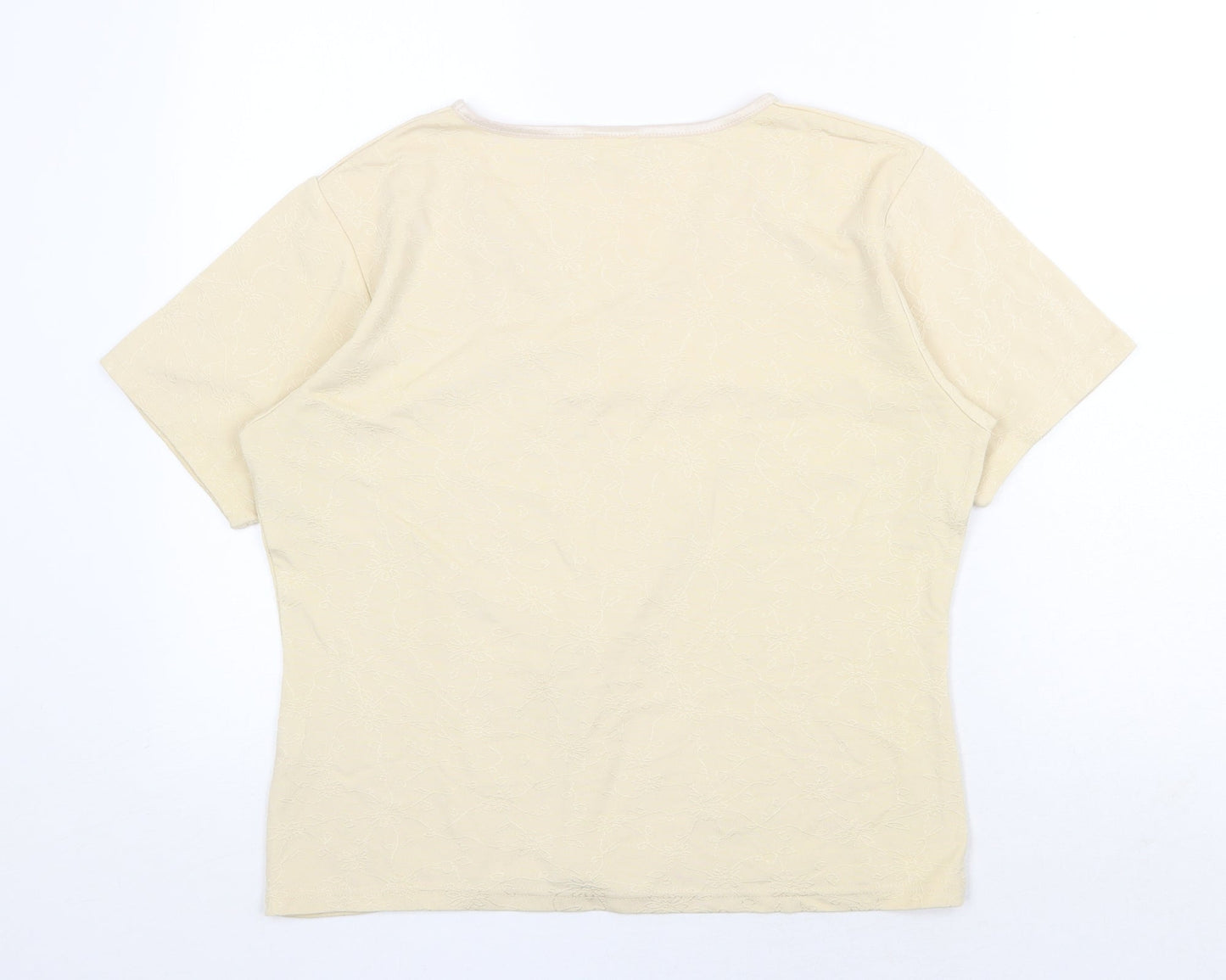 Womens UK Size 14 Mackays Yellow Pullover Jumper