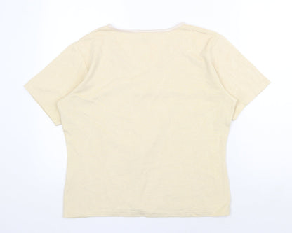 Womens UK Size 14 Mackays Yellow Pullover Jumper