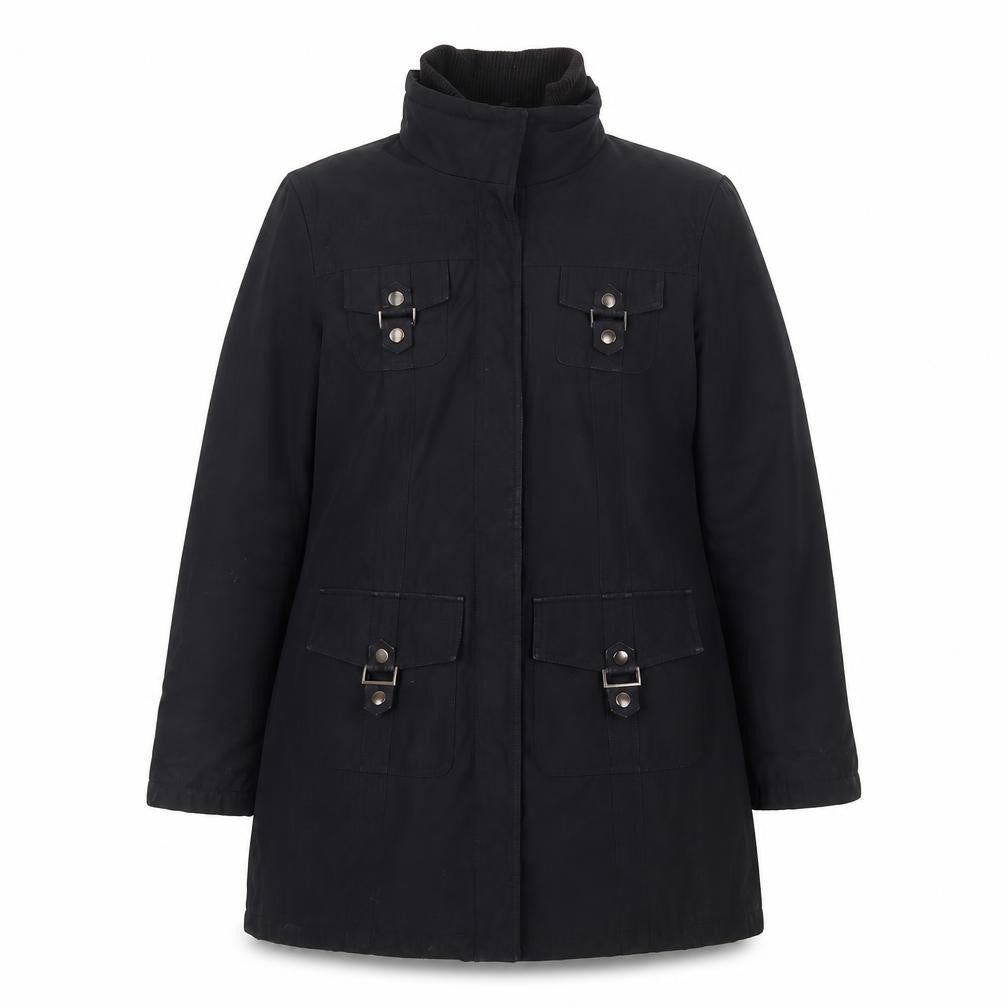 Womens UK Size 10 M&Co Black Jacket