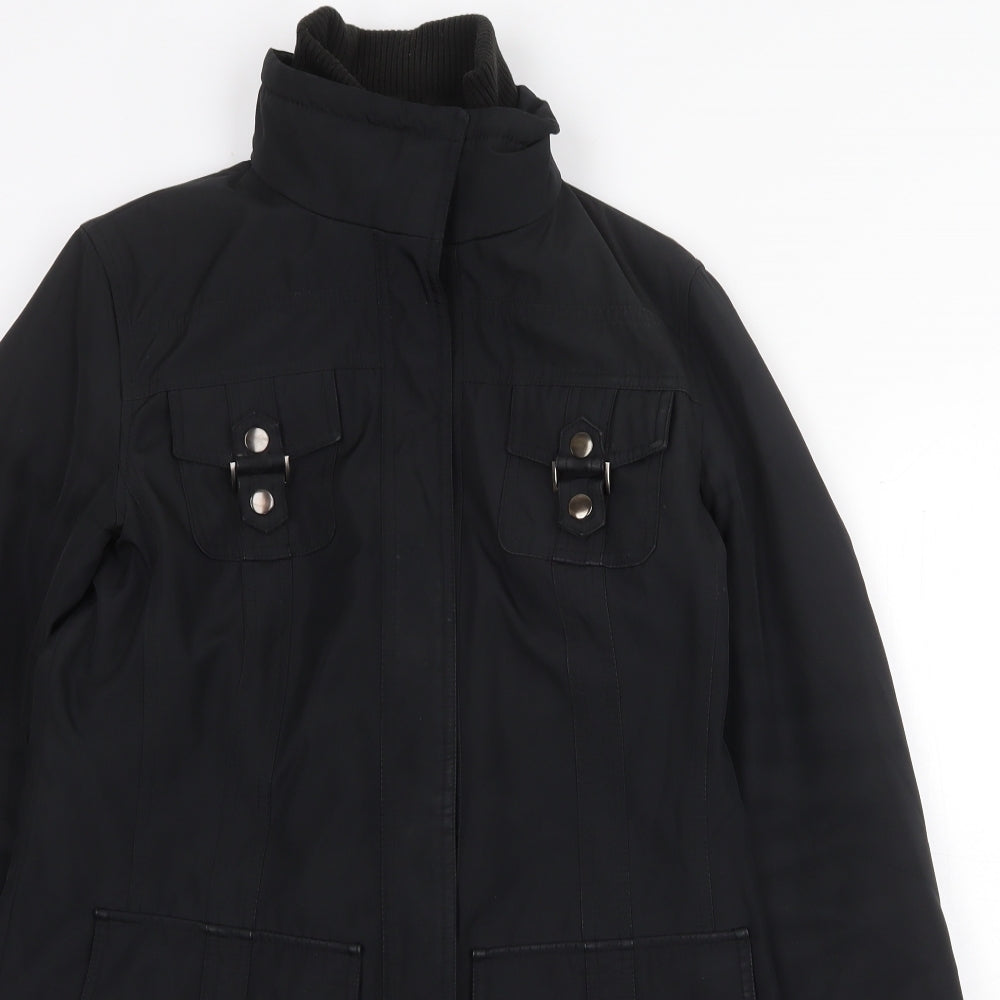 Womens UK Size 10 M&Co Black Jacket