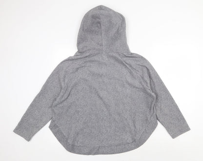 Womens UK Size S NEXT Grey Pullover Hoodie