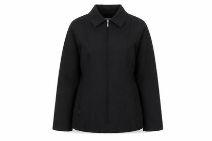 Womens UK Size 14 BHS Black Overcoat