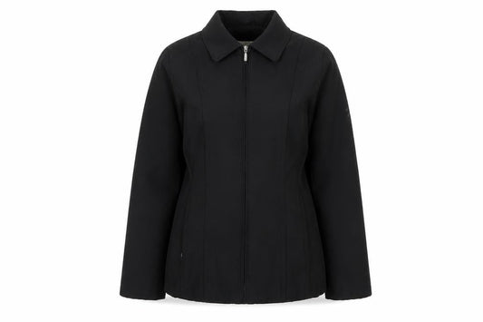 Womens UK Size 14 BHS Black Overcoat