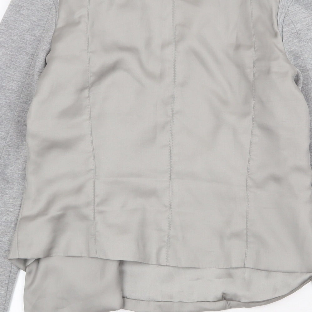 Snob Womens Green Jacket Size 8 Zip