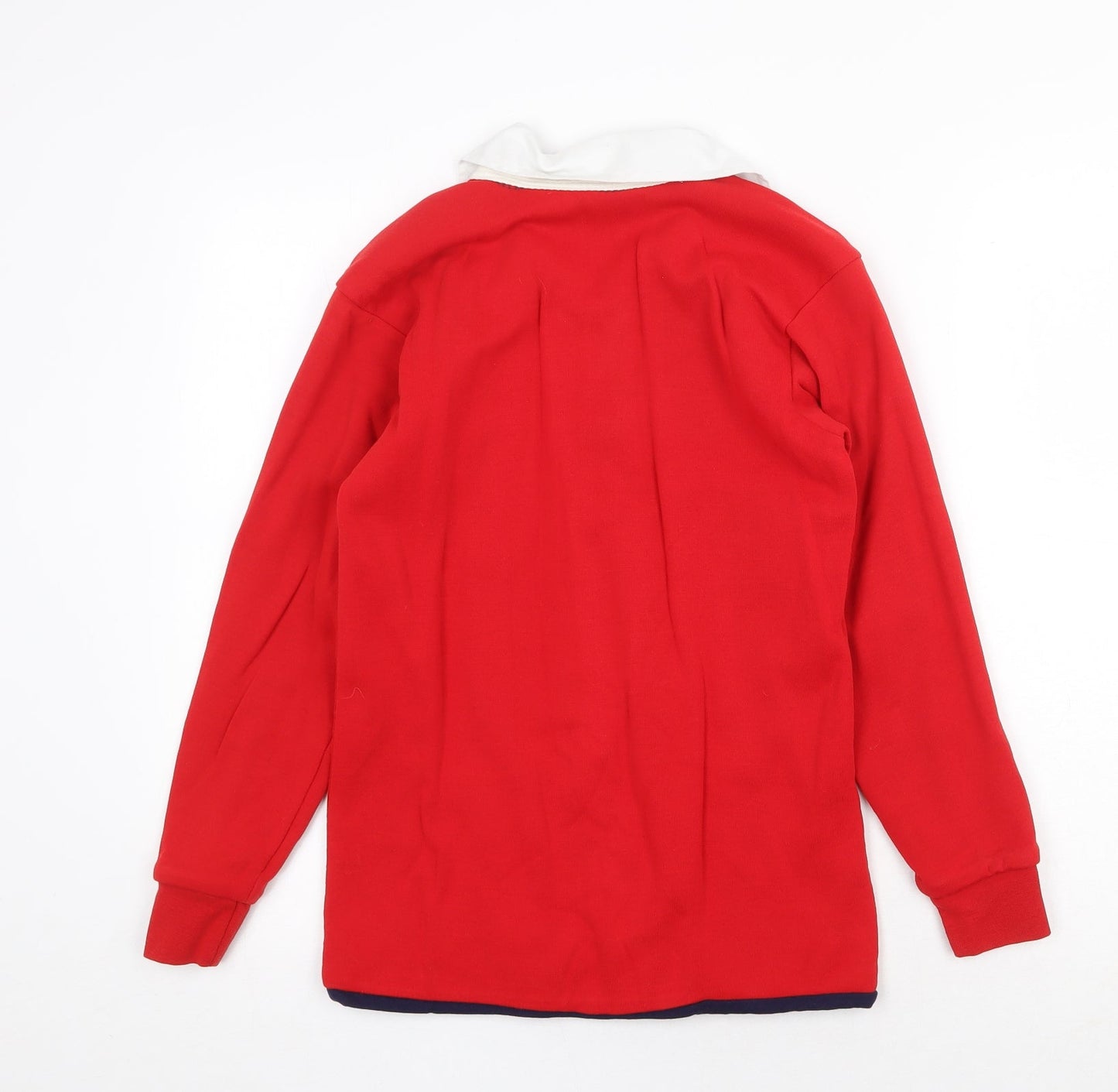 Europa Sports Mens Red Cotton Pullover Sweatshirt Size M