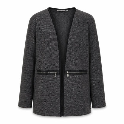 Womens UK Size M Fransa Grey Jacket