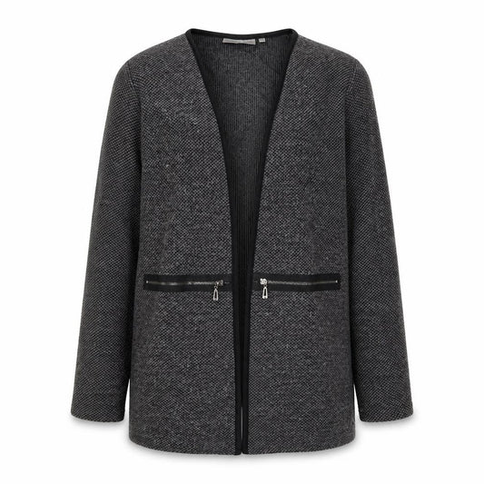 Womens UK Size M Fransa Grey Jacket