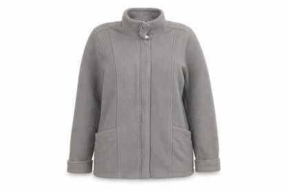 Marks & Spencer Womens Grey Jacket Size 14 Zip