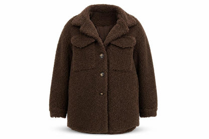 Womens UK Size 8 PRETTYLITTLETHING Brown Jacket