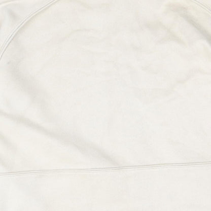 Preworn Womens Beige Jacket Size 12 Zip
