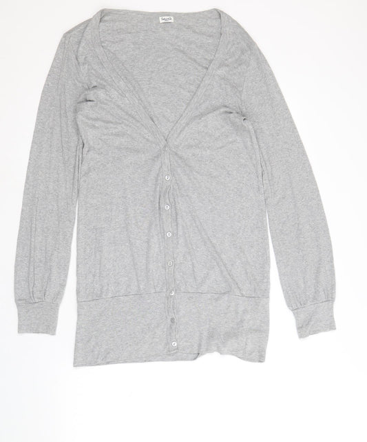 Womens UK Size S Splendid Grey Cardigan Jumper