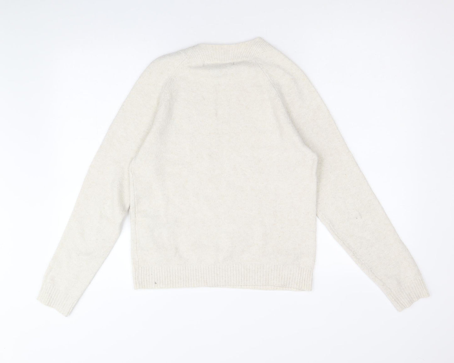 Womens UK Size S Vera Moda Beige Pullover Jumper
