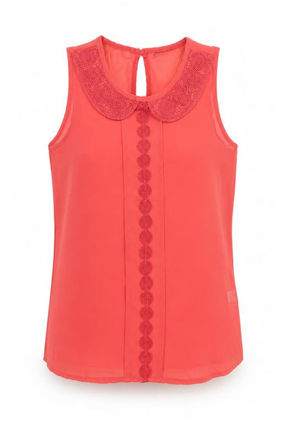 Womens UK Size 10 Select Pink Basic Blouse