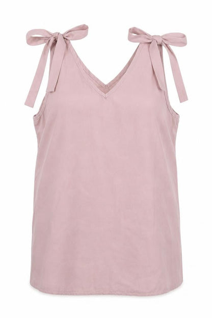 Womens UK Size S Preworn Pink Basic Tank
