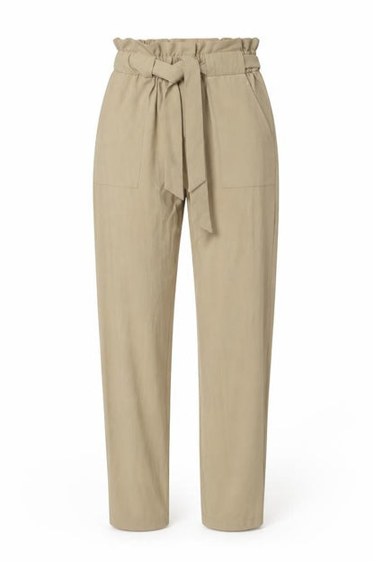 Womens UK Size S Preworn Regular Fit  Brown Trousers
