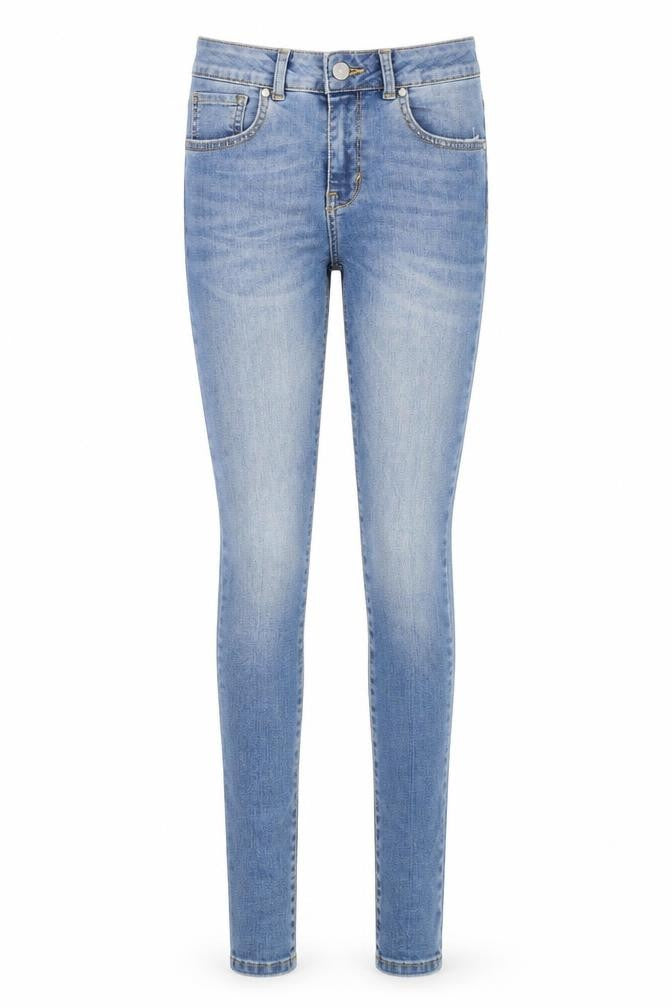 Womens UK Size XS Never Denim Regular Fit Skinny Blue Jeans