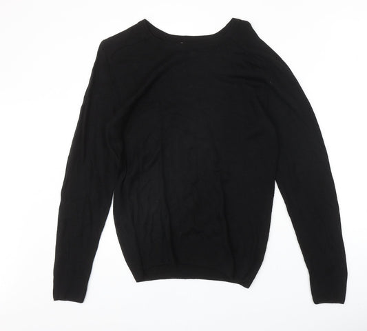 Womens UK Size XS River Island Black Pullover Jumper