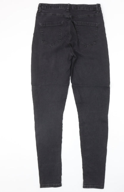 Womens UK Size 38 in Preworn Slim Fit Skinny Black Jeans