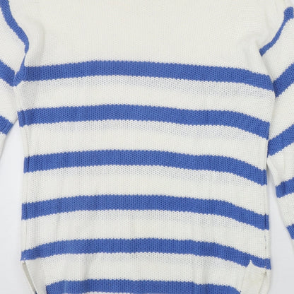Womens UK Size S First Avenue Ivory Pullover Jumper