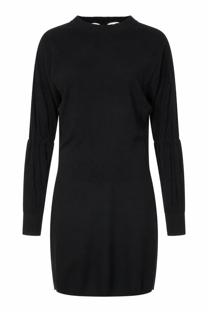 ASOS Womens Black Polyester Bodycon Size 10 Round Neck Pullover