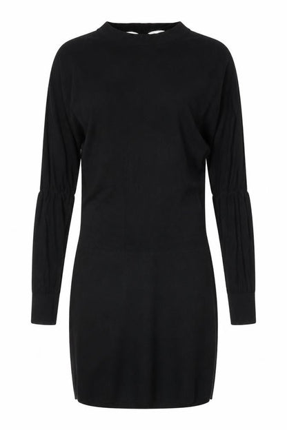 ASOS Womens Black Polyester Bodycon Size 10 Round Neck Pullover
