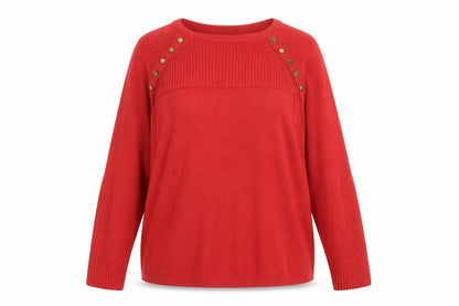Womens UK Size 18 Marks and Spencer Red Pullover Jumper