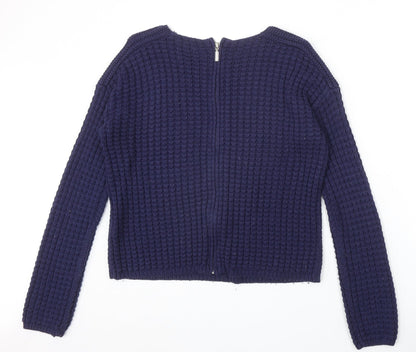 Womens UK Size 12 New Look Blue Pullover Jumper