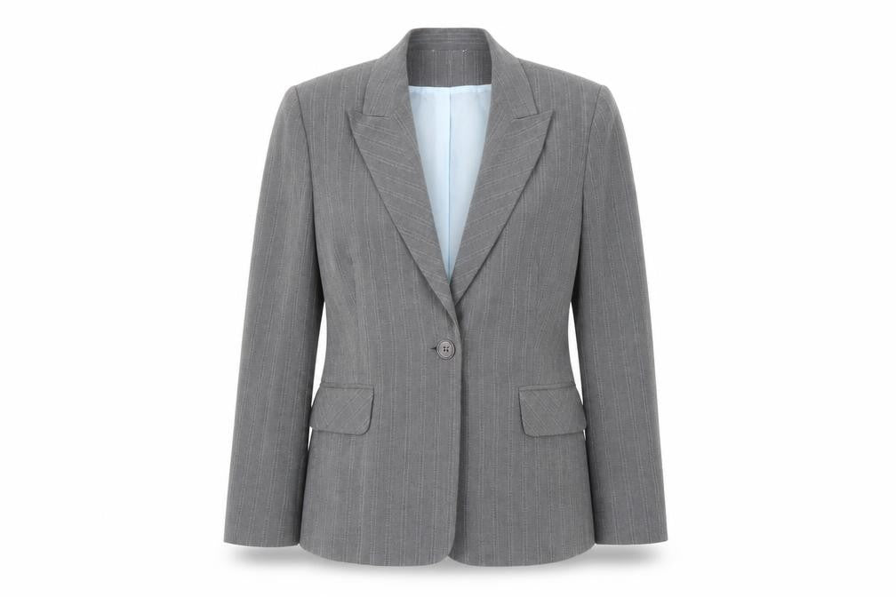 Womens UK Size 16 Marks and Spencer Regular Grey Suit Jacket