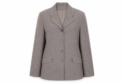 Womens UK Size 16 Essentials Regular Beige Suit Jacket