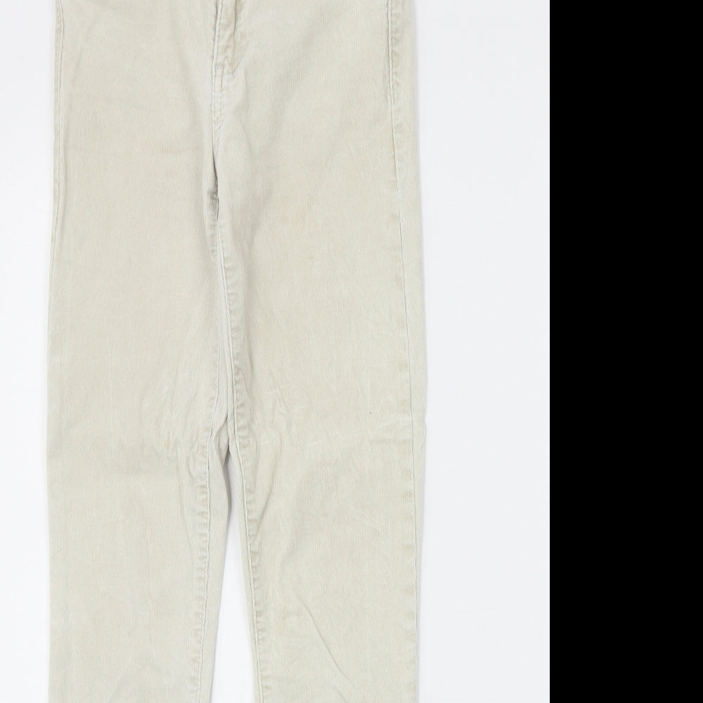 Gap Womens Beige Cotton Skinny Jeans Size 26 in Regular Zip