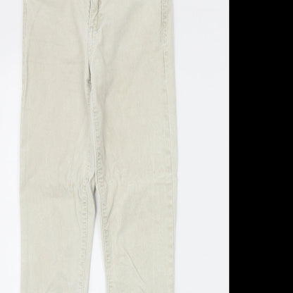 Gap Womens Beige Cotton Skinny Jeans Size 26 in Regular Zip