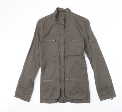 Womens UK Size 8 Warehouse Brown Jacket