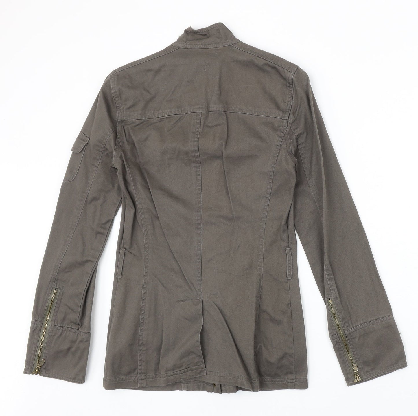 Womens UK Size 8 Warehouse Brown Jacket
