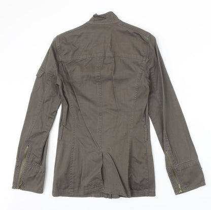 Womens UK Size 8 Warehouse Brown Jacket