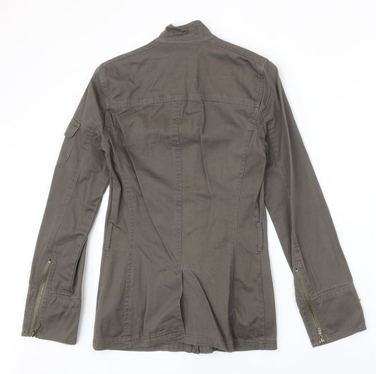 Womens UK Size 8 Warehouse Brown Jacket