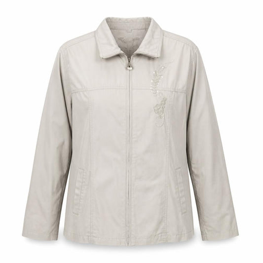 Womens UK Size XL Reflections Beige Jacket