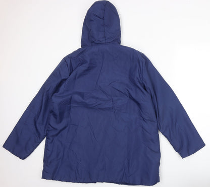Womens UK Size L Anne De Lancay Blue Jacket