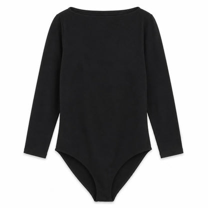 Womens UK Size M H&M One-Piece Black Bodysuit
