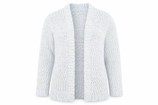Womens UK Size S Peacocks Blue Cardigan Jumper