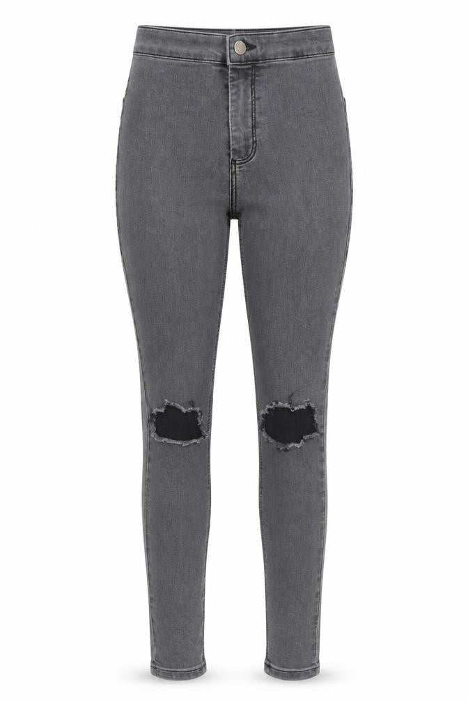 Womens UK Size 24 in Topshop Regular Fit Jegging Grey Jeans