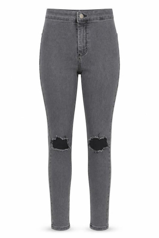 Womens UK Size 24 in Topshop Regular Fit Jegging Grey Jeans