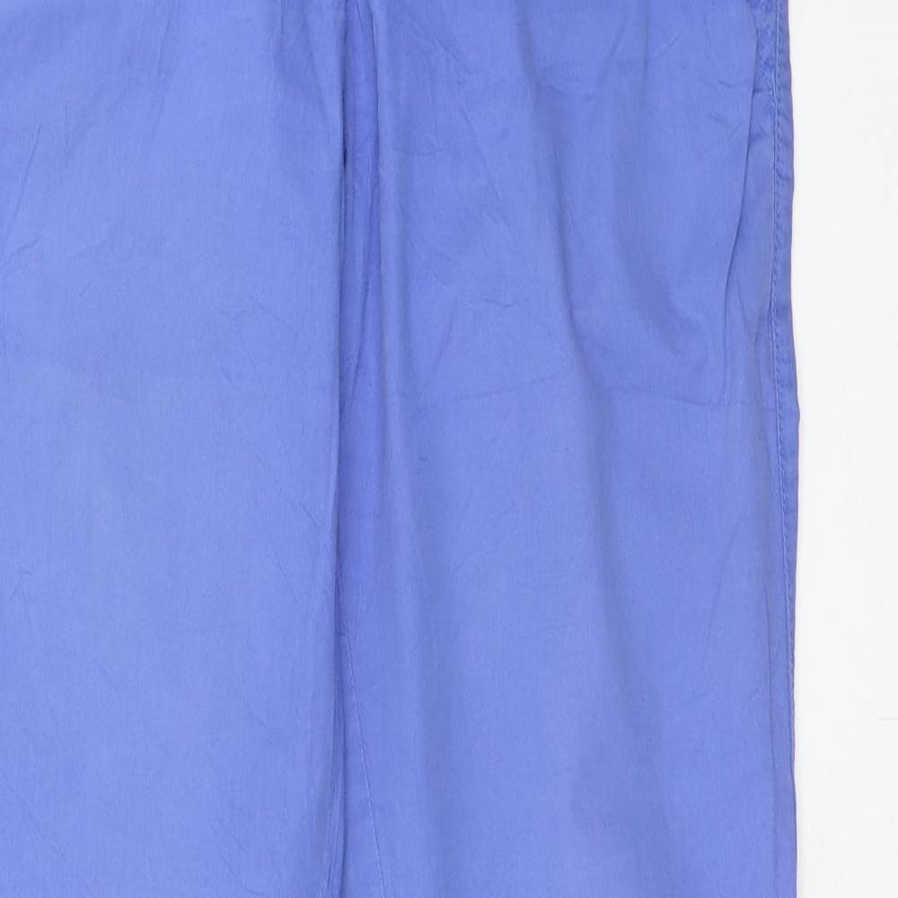 Womens UK Size 8 TOM TAILOR Regular Fit Chino Purple Trousers