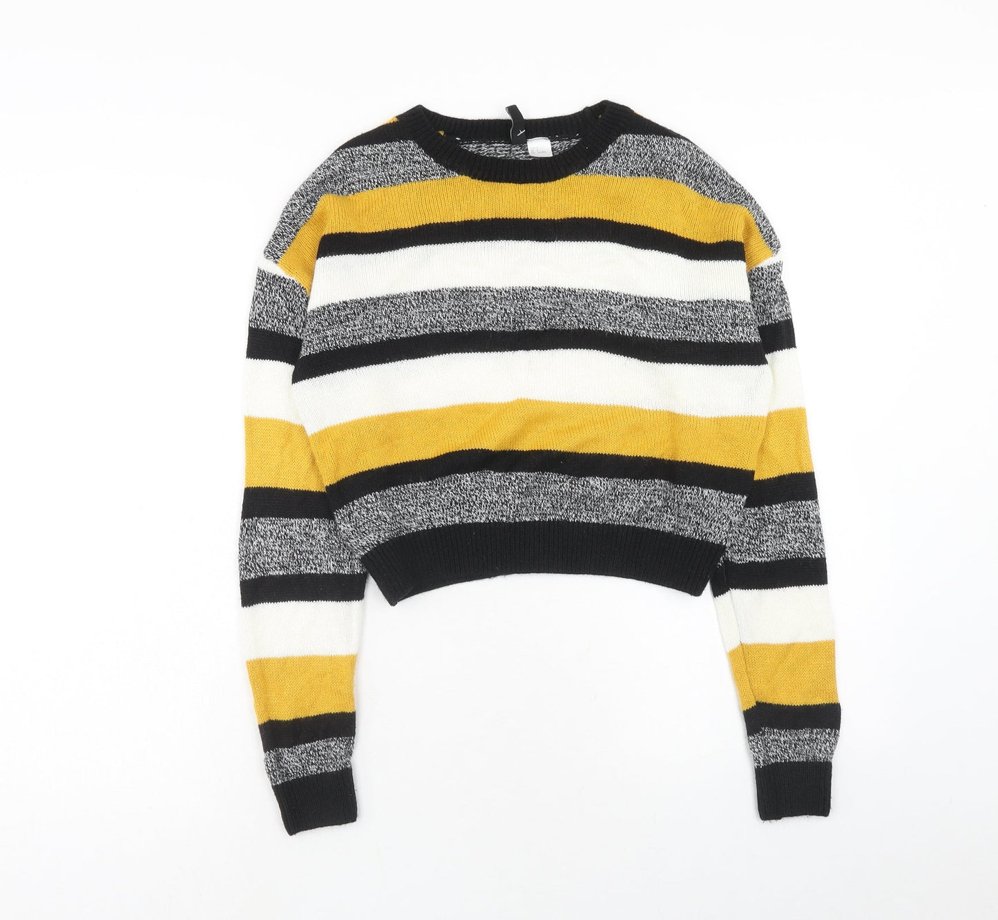 Womens UK Size S H&M Multicoloured Pullover Jumper