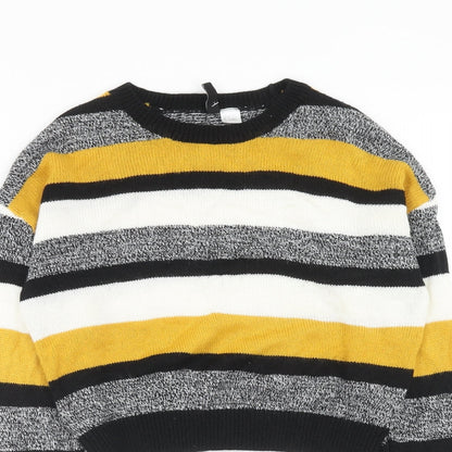 Womens UK Size S H&M Multicoloured Pullover Jumper