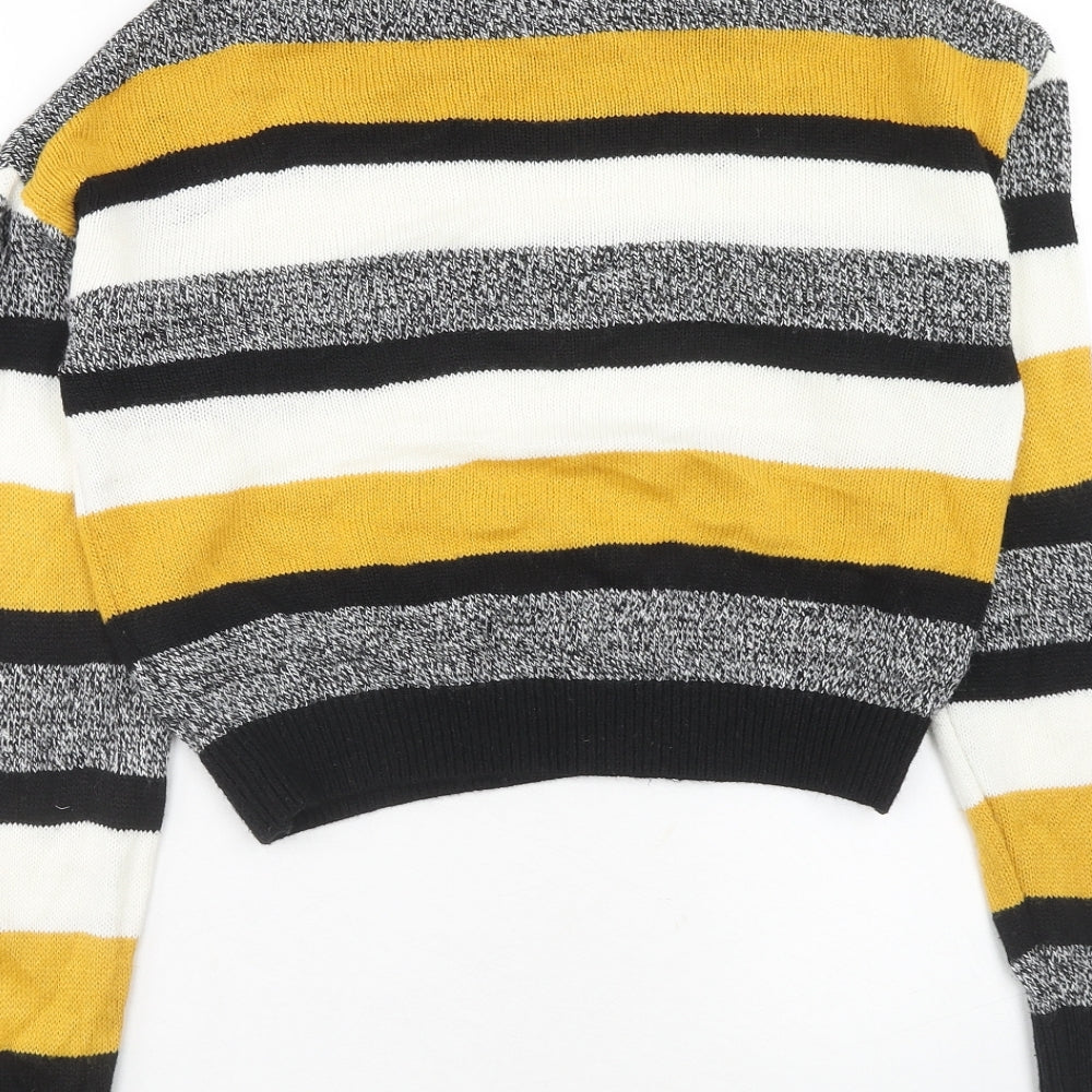Womens UK Size S H&M Multicoloured Pullover Jumper