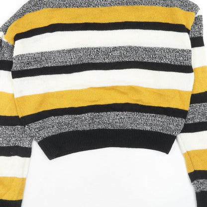 Womens UK Size S H&M Multicoloured Pullover Jumper