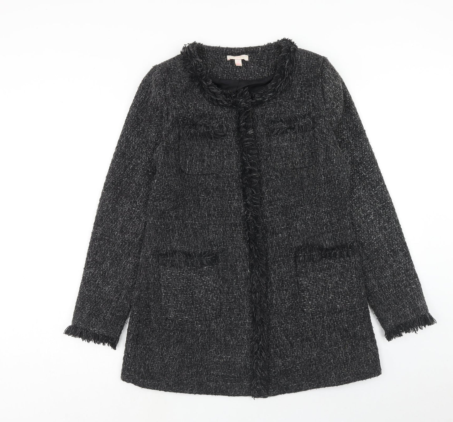 Womens UK Size 12 Gharani Strok Grey Jacket