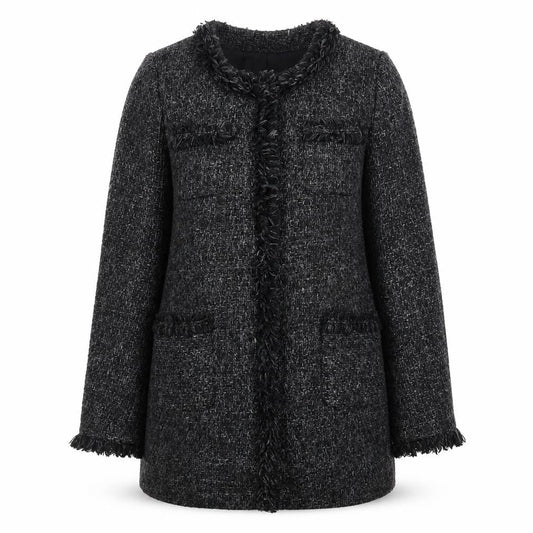 Womens UK Size 12 Gharani Strok Grey Jacket